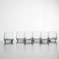 product of Korin GL-D114-PK - Double Rocks Glass, 3.5" Height, 13.75 oz (390ml) Crystal, Pink - 1/Pack