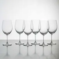 product of Korin GL-D115-PK - Claris Bordeaux Wine Glass 9" Height 24.5 oz (725ml) Lead-Free Pink Finish - 1/Pack