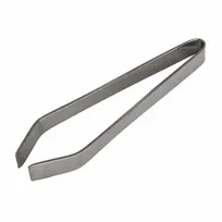 product of Korin HA-1202 Square Fish Bone Tweezers, 4.5"L Length, Stainless Steel Construction, 10/Box