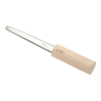 product of Korin HA-1302 Clam Knife, 8-3/4"L, Forged Stainless Steel Blade, Wood Handle