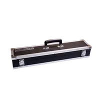 product of Korin HA-BG-AHU20 Hard Shell Knife Case 22"L x 4-3/4"W x 3-3/4"H 7 Pc Felt Interior Lock & Key Steel