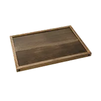 product of Korin KON-109-31B Charcoal Grill Base, 13-3/4"L x 10"W x 4/5"H, Rectangular, Wood