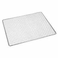 product of Korin KON-109-NC Iron Cooking Net Konro Grill for Chafing Dish, 10.75"L x 8.25"W, Iron Construction