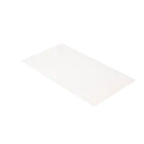 product of Korin TK-201-08 Cutting Board, 17-3/4"L x 9-3/4"W x 3/8"H, Polyethylene, White