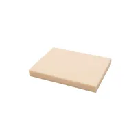 product of Korin TK-204 Cutting Board, 7-3/4"L x 6"W x 3/4"H, Antibiotic Non-Slip Polyvinyl Acetate, Brown/Tan