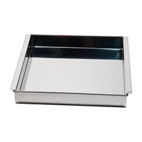 product of Korin TK-501-06-27 Mold, 10"5/8 x 10"5/8, Removable Bottom, Dishwasher Safe, 18/8 Stainless Steel