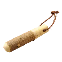 product of Korin TK-609-13-10 Surikogi Pestle, 4.0" Round Sansho Wood, Hand-Held Wooden Grinding Tool