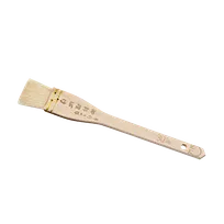 product of Korin TK-621-03 Basting Brush, 8-3/4"L x 1-1/4"W, White Goat Hair Bristles, Wooden Handle