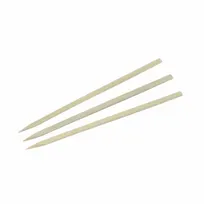 product of Korin TK-633-07-15 Flat Bamboo Skewers, 5" (15cm) Length, Natural Bamboo, Pack - 1/Pack