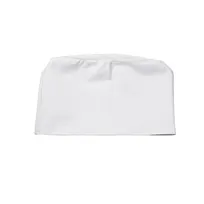 product of Korin UC-003-LL Chef Hat - 24-2/5" X-Large, White Poly/Cotton with Mesh Ventilation, Beanie