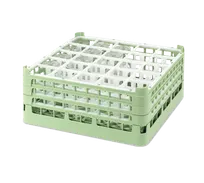 product of Vollrath 5268410 Dishwasher Rack, Full-Size 25-Compartment Green, 19.75"W x 19.75"D x 4.13"H, NSF Certified