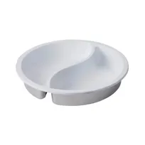 product of Spring USA 572-62/12 Insert - 6 Qt Food Pan, Steel, Coated, Ying-Yang Design for Induction Server