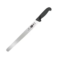 product of Victorinox 5.4203.25 Ham Slicer Knife - 10" Blade, Stamped Construction, Black Fibrox Plastic Handle