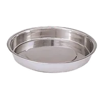 product of Adcraft RD-102 Round Cake Pan, 9-3/4" Diameter, 1-1/2" Deep, Stainless Steel Baking Pan