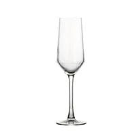 product of Reserve by Libbey 1009406 - 8 oz Flute Wine Glass, Stem, 9"-1/4 H, 2"-3/4 B, Made in USA - 12/Case