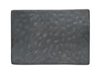 product of Reserve by Libbey 109697 - Stoneware Platter, 9 3/8" x 6 3/8" x 3/4", Ignea, 12/Case