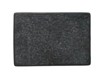 product of Reserve by Libbey 109706 - Rectangular Platter 7" x 4-3/4" x 3/4" Ignea Finish - 12/Case