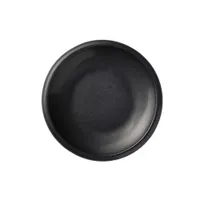 product of Reserve by Libbey 114033 Deep Porcelain Bowl, 27 oz (8-1/4" Dia x 1-3/4" H), Dark Glaze, 8" Size - 12/Case
