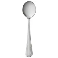 product of Libbey 129-004 Soup Spoon – 6¼" Round Bowl, Extra Heavy 18/0 Stainless Steel, 5‑6" Length - 36/Case