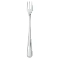 product of Libbey 139-029 Cocktail Oyster Fork – 5" Length, 18/0 Stainless Steel, Classic Rim - 36/Case