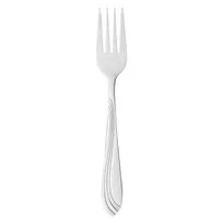 product of Libbey 148-038 Salad Fork – 6" Length, 18/0 Stainless Steel, Medium Weight Riva Finish - 36/Case