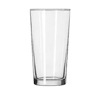 product of Libbey 158 Cooler Glass – 20 oz Glass, Heavy Base 6"¼ H x 3"⅜ D, Partially Tempered - 12/Case