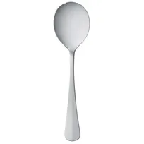 product of Libbey 213-004 Soup Spoon – 7¼" Round Bowl, Baguette Finish, 18/0 Stainless Steel, 36/Case