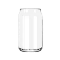 product of Libbey 266 - 20 oz Stemless Beer Can Glass, Clear Partially Tempered, 6"3/8 H x 3" D, - 12/Case