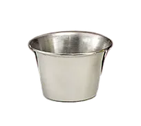 product of Libbey 300 18725 Stainless Steel Ramekin Sauce Cup, 2 oz, Round, 18/8 Stainless Steel - 12/Case