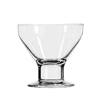 product of Libbey 3825 - Catalina 10 oz Footed Dessert Glass, 3 7/8" H x 4 1/4" W/D, Safedge® Rim - 36/Case