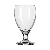 product of Libbey 3914 - Goblet Glass, 10.5 oz Teardrop™, Tempered Glass, Safedge® Rim, 5½" H x 3" T - 36/Case