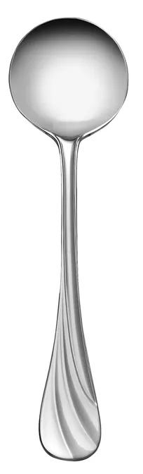product of Libbey 491016 Serenade Collection Bouillon Spoon, 6½" Length, 18/8 Stainless Steel - 12/Case