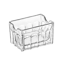 product of Libbey 5258 Sugar Packet Holder, 3½" Clear Glass Caddy, 3½" Height, 3" Width, Sold Per Case - 24/Case