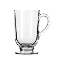 product of Libbey 5304 Irish Coffee Mug – 10.5 oz Glass, Non‑Tempered, 5" H x 3‑1/16" T x 4‑1/4" D, 12/Case