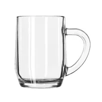 product of Libbey 5724 - 10 oz Glass Coffee Mug, 4"1/8 H x 2"7/8 T x 2"3/8 B, Non-Tempered, - 36/Case