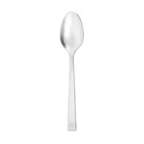 product of Libbey 649-002 Dinner Spoon – 7.2" Length, 18/0 Stainless Steel, Santorini Satin II Finish - 12/Case