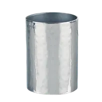 product of Libbey 6704 Sugar Stick Holder - 2-3/4" Dia x 2" H, Stainless Steel, Hammered Sonoran - 6/Case