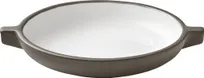 product of Playground 701181791000436 Plate - 6-7/8" Dia, 1-1/4" H, Round Stoneware Eco-Gres White - 6/Case