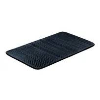 product of Playground 701218091021090 Ceramic Platter 11-1/8" x 7-7/8" Black Microwave & Dishwasher Safe - 6/Case