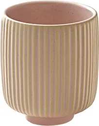 product of Playground 701545091000583 China Cup, 10.8 oz, 3.125" Dia x 3.75" H, Rose, Microwave Safe - 6/Case