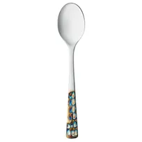 product of Reserve by Libbey 702001 Teaspoon, 6-1/8" Micro-Burnt Handle, 18/8 Stainless Steel - 12/Case