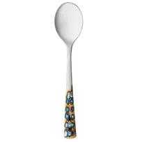 product of Reserve by Libbey 702007 Demitasse Spoon, 5.5" Micro-Burnt Handle, 18/8 Stainless Steel - 12/Case