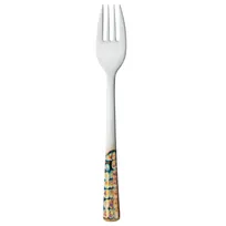 product of Reserve Libbey 702030 Dinner Fork 7 3/4" Micro-Burnt 18/8 Stainless Steel Pebblestone - 12/Case