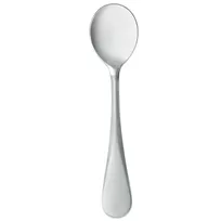 product of Reserve by Libbey 703016 - Bouillon Spoon, 6 1/2" Sand-Blasted Handle, 18/8 Stainless Steel, 12/Case