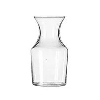 product of Libbey 719 Glass Decanter Carafe, 8½‑Oz Rim‑Full, 4‑12 Oz Capacity, Safedge® Rim - 36/Case