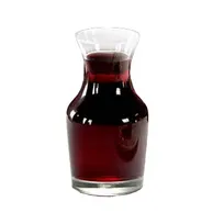 product of Libbey 735 Carafe – 6½‑oz Rim‑Full Glass, 4‑12 oz, 4¾" H x 2½" D, Safedge Rim Guarantee - 36/Case