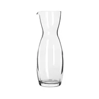 product of Libbey 739 Decanter Carafe – 10.75 oz Glass, 7" H x 2¼" W, Clear, Safedge® Rim, 4‑12 oz - 12/Case