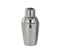 product of Libbey 75134 - 3-Piece Stainless Steel Cocktail Shaker Set, 8 oz, Shaker, Strainer, Jigger - Case