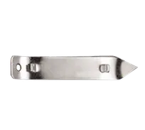 product of Libbey 75138 - 4" Nickel Plated Bottle Opener, Heavy Duty Bar Tool, 4" Size, Nickel Finish - 60/Case