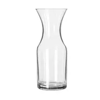 product of Libbey 782 Decanter Carafe – 10 oz Rim‑Full Clear Glass, Safedge® Rim, 4‑12 oz Capacity – 12/Case